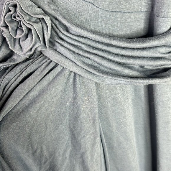 Boston Proper Dusty blue dress - Picture 4 of 4